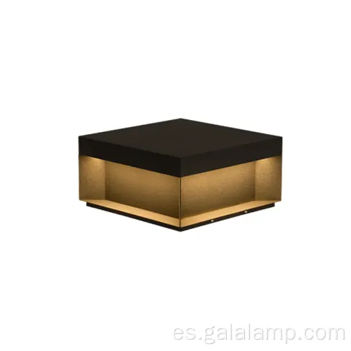 Elegante IP54 LED de acero inoxidable impermeable al aire libre de acero inoxidable